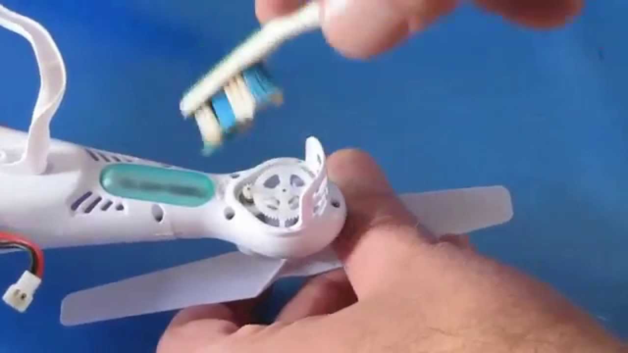 Quadcopter Drones, Spin Your Props and Brush Your Teeth!