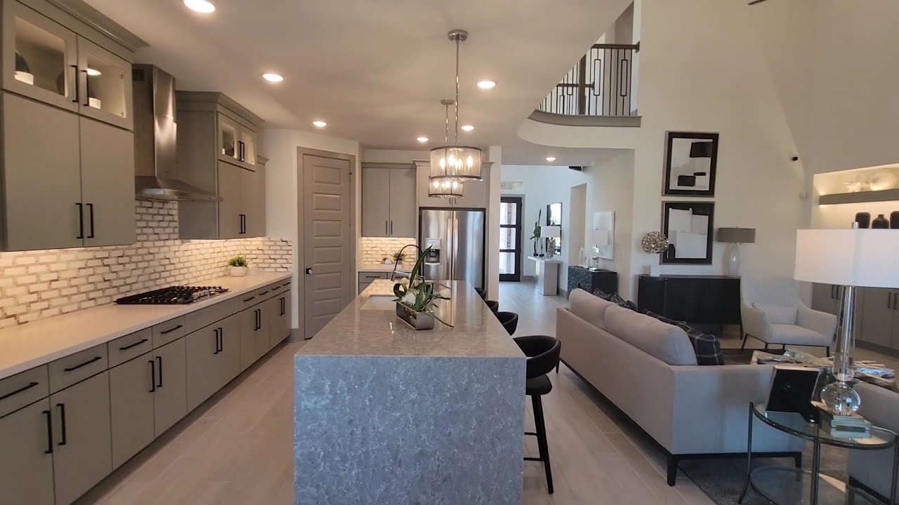 NEW Model Home Tour | Black, Gray & White accents | Beautiful Interior | Westin Homes