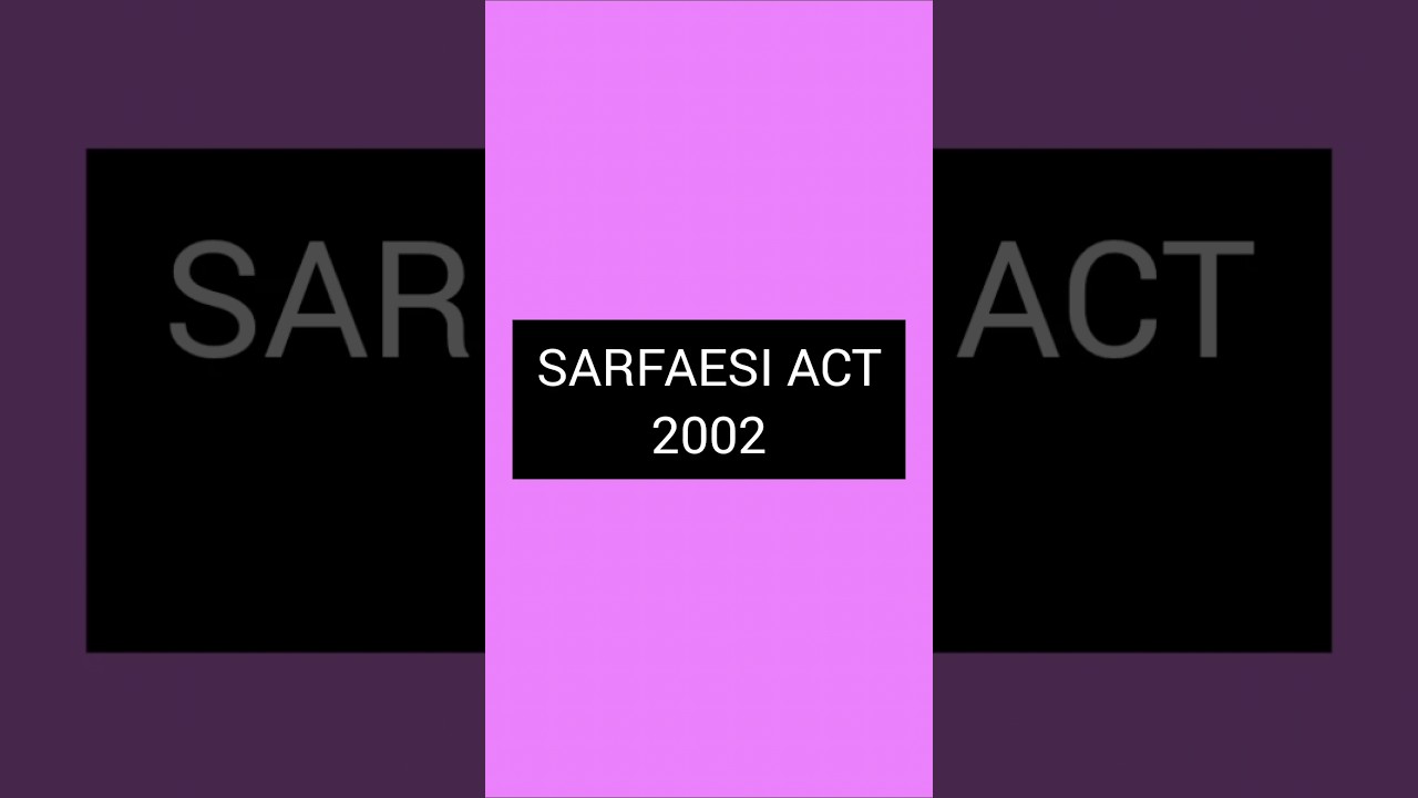 #sarfaesi