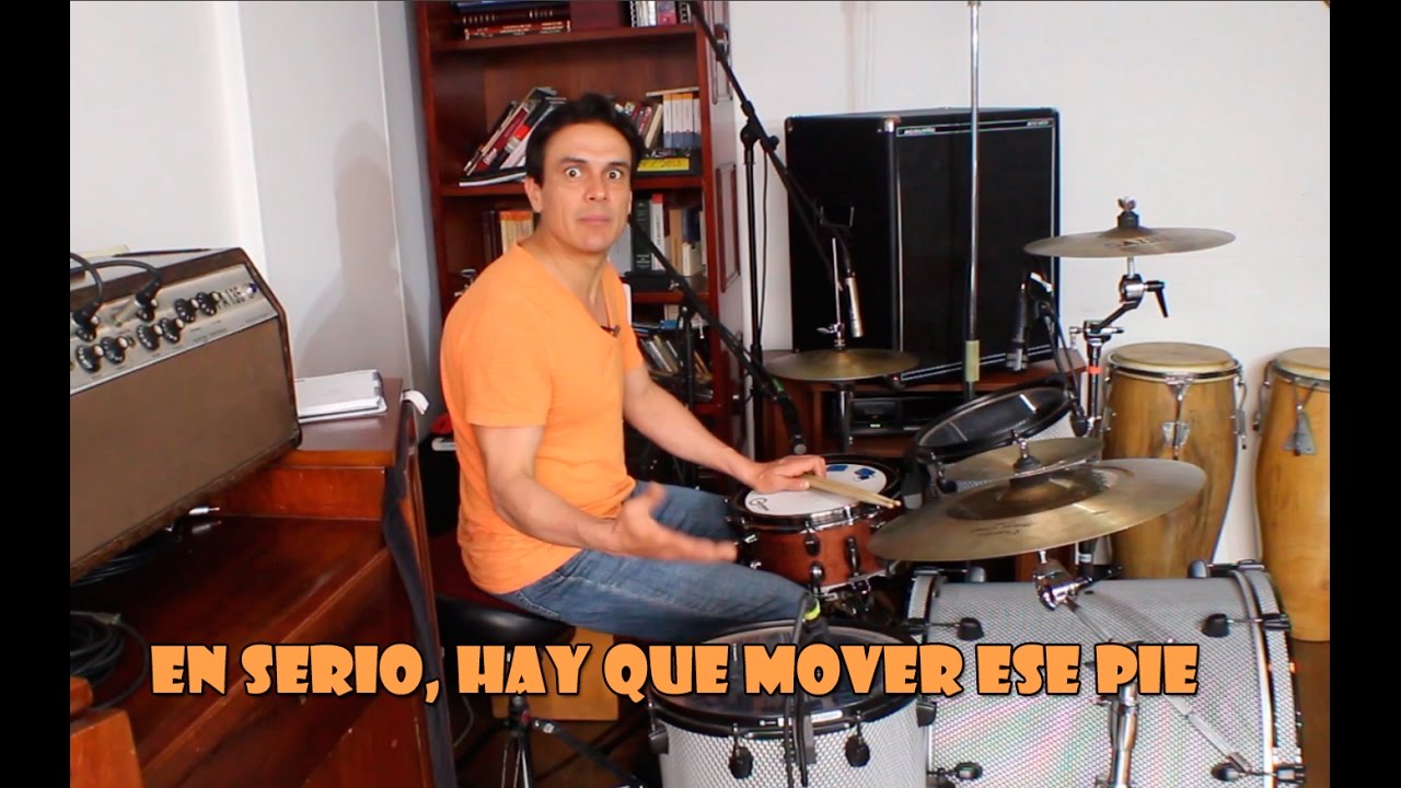 En serio hay que mover ese pie