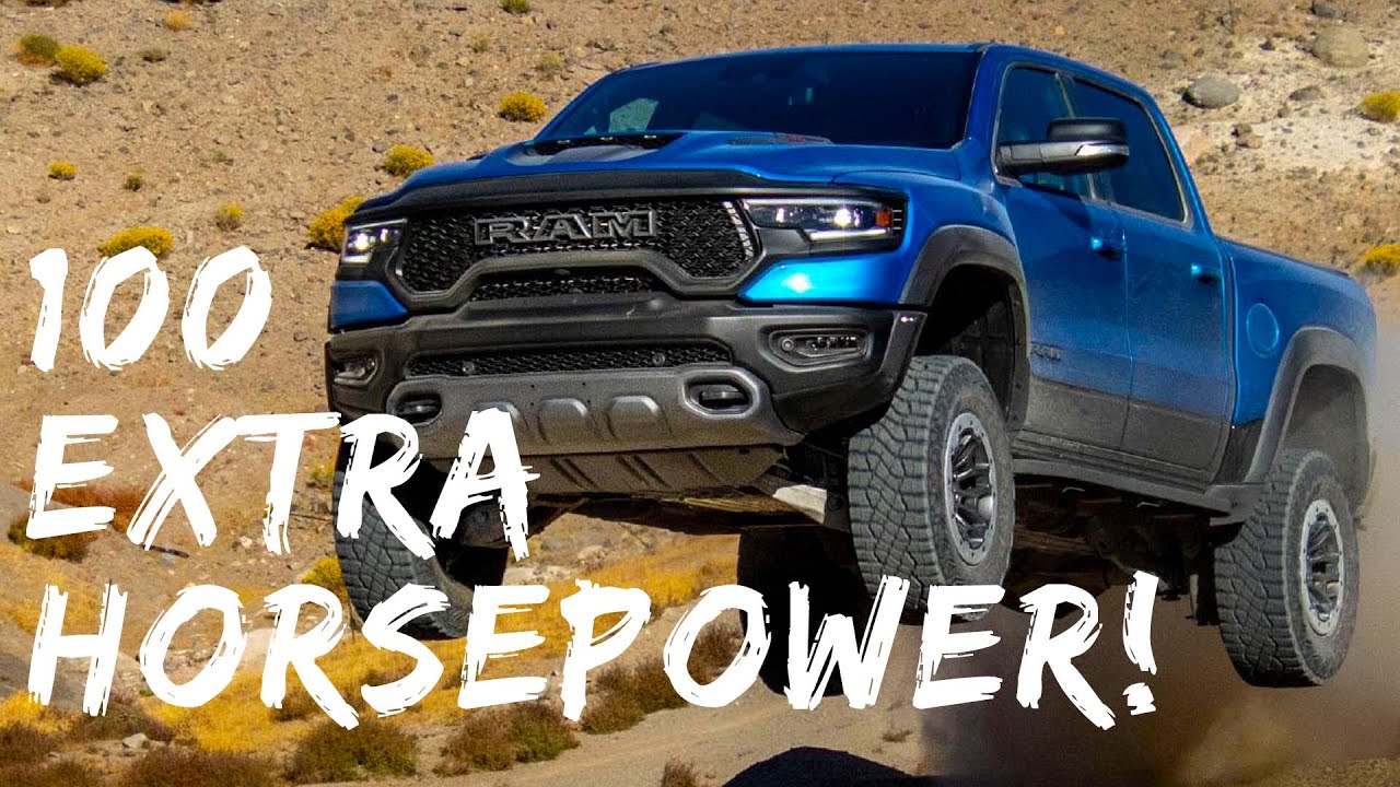Shoving an Extra 100 Horsepower in a New Ram TRX 4x4
