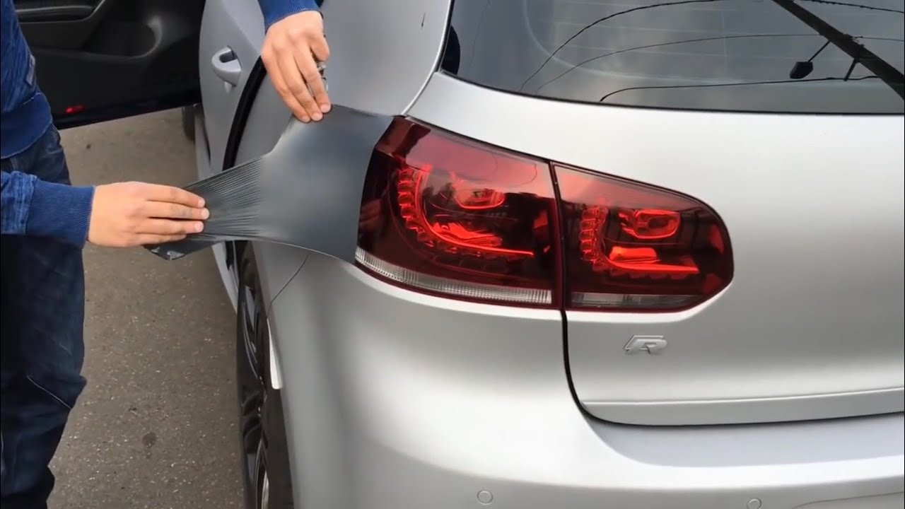 Golf 6r Full Dip aluminium métallisé peinture pelable