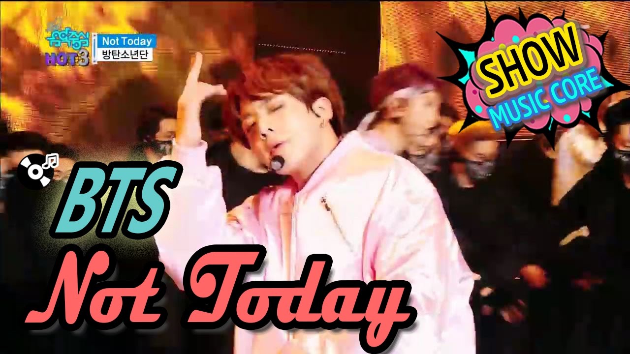 [Comeback Stage] BTS(방탄소년단) - Not Today, Show Music core 20170225