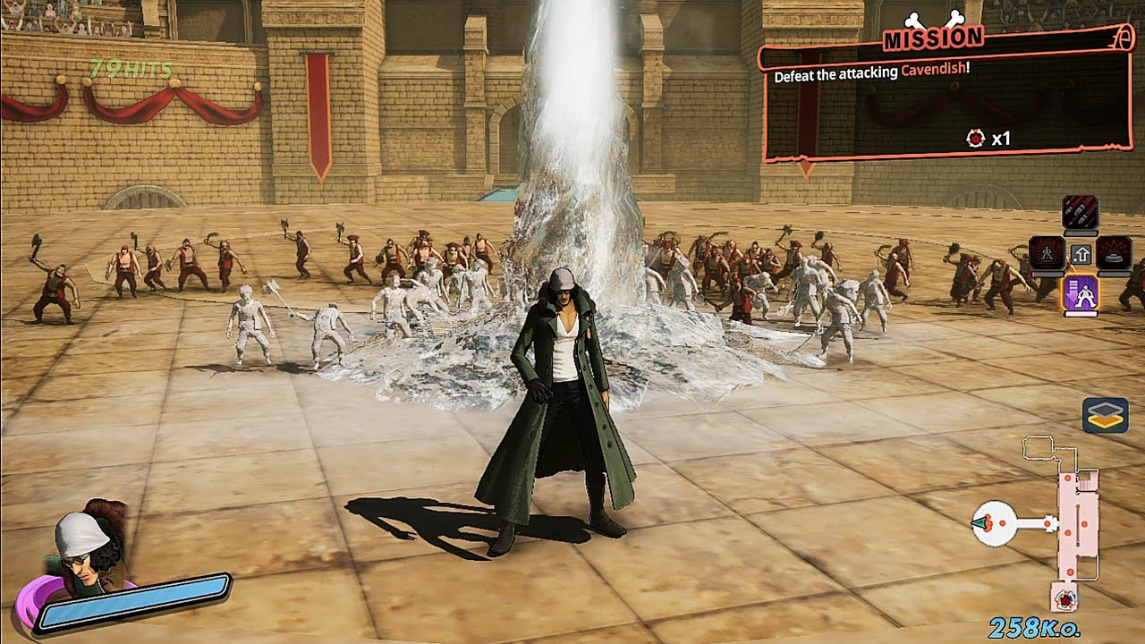 AOKIJI KUZAN ALL SKILLS - ONE PIECE PIRATE WARRIORS 4 UPDATE PS5 4K