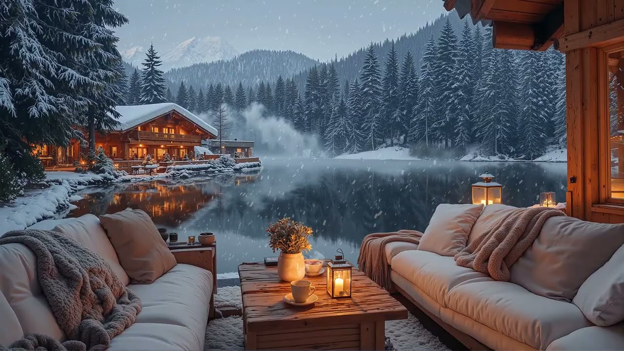 Winter Evening Jazz Coffee 🌙 Smooth Café Jazz for Unwinding After a Long Day