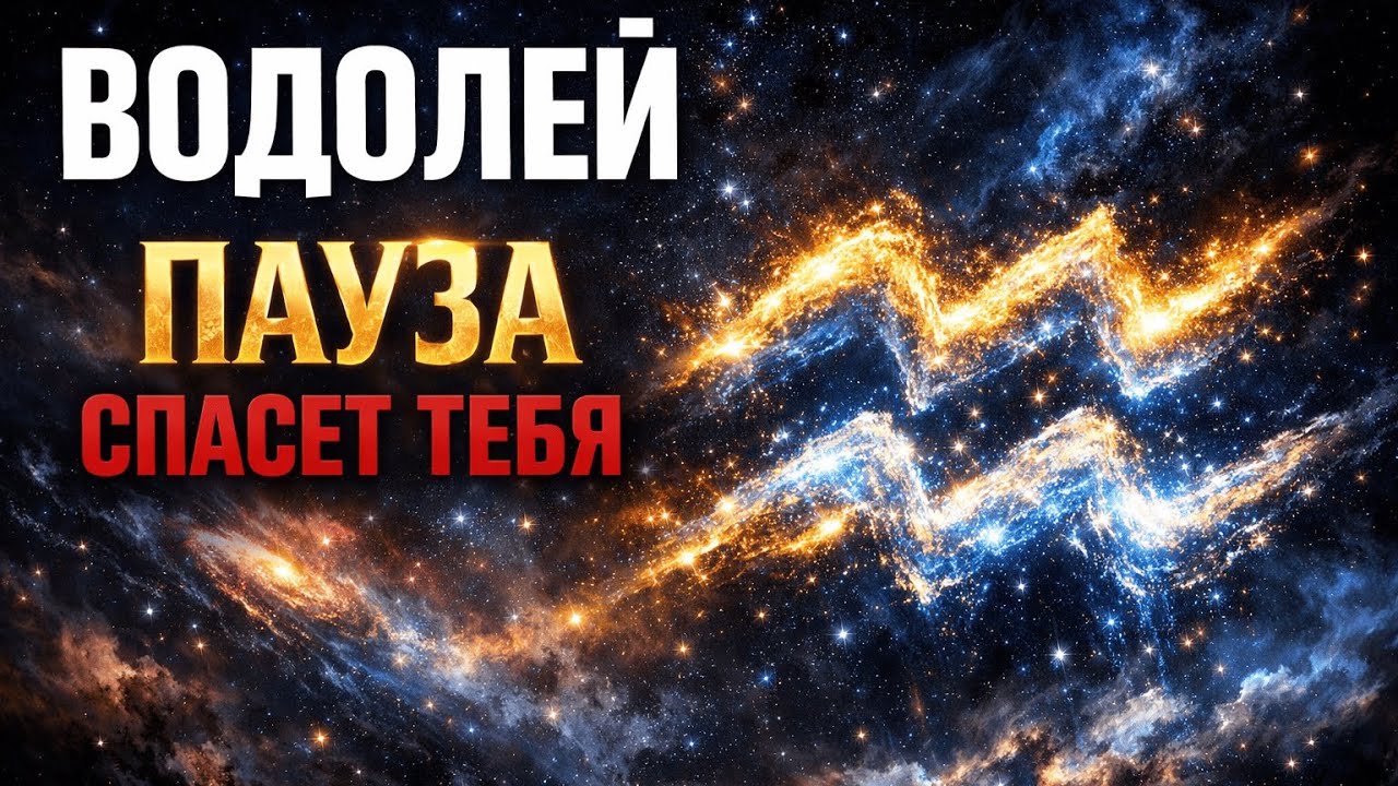 ВОДОЛЕЙ:♒ НЕ УСКОРЯЙ СОБЫТИЯ — ТЫ СЛОМАЕШЬ ЗАЩИТУ. ГОРОСКОП