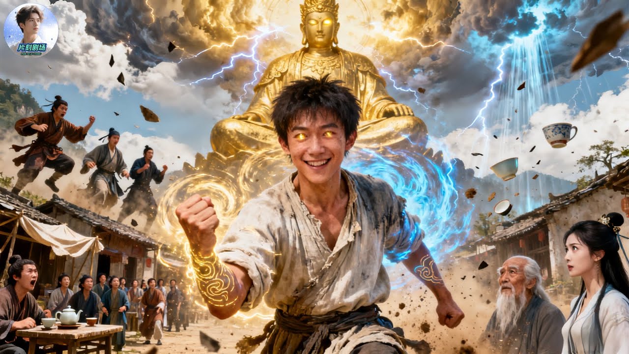 🔥🎬滿級大佬誤入新手村！練氣十萬層小伙覺得自己修為低微，不敢高調，豈料他早就已經天下無敵了！ #新劇來襲 #男頻爽劇 #熱門短劇 #短劇推薦 #無敵流 #修仙喜劇 #扮豬吃老虎 #爽文