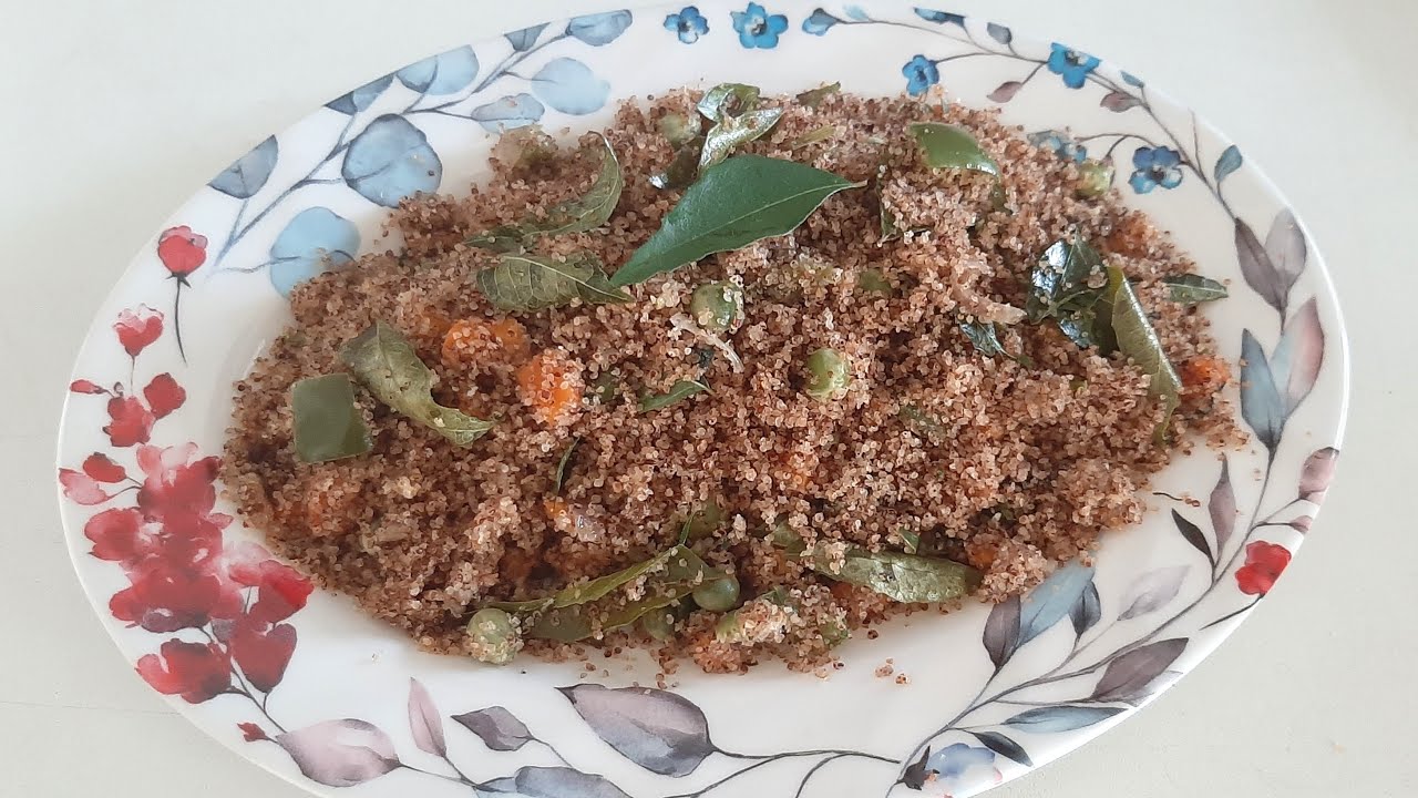 Perfect Ragi Rava Upma Recipe | How To Make Ragi Rava Upma | Semolina Upma Recipe | Nasta Recipes