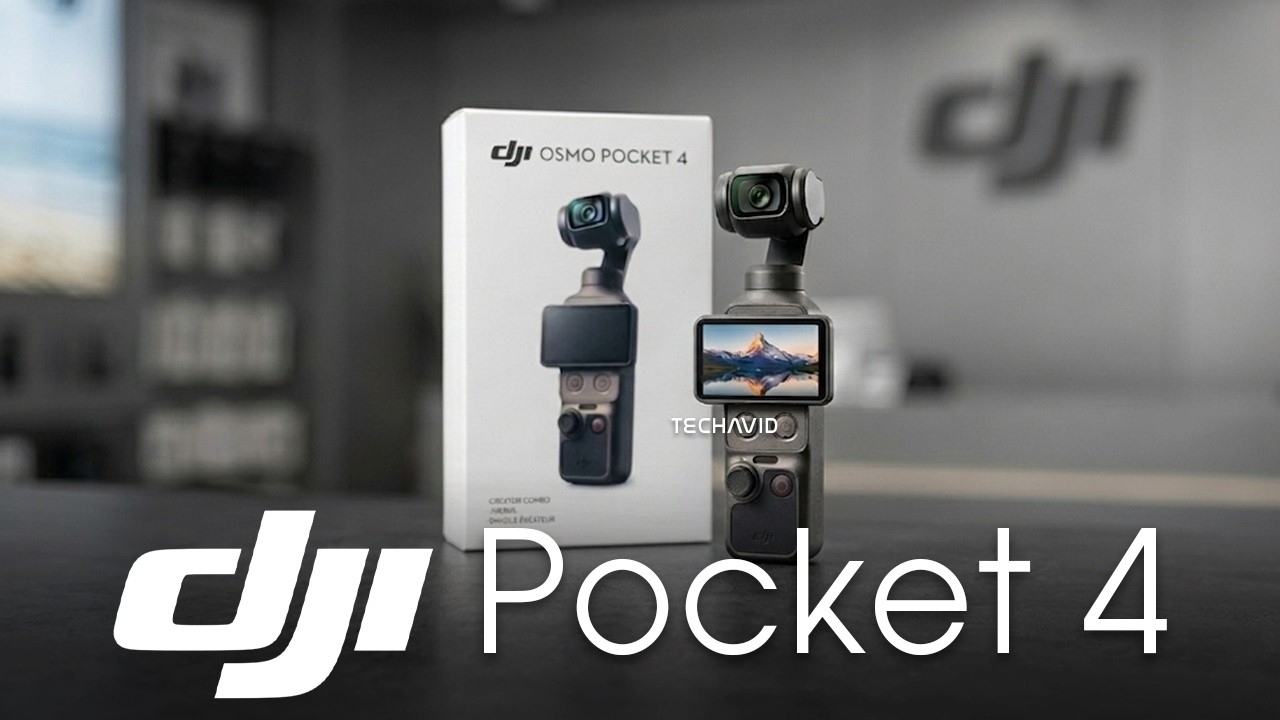 Подтвержденные характеристики DJI Pocket 4: 6K60, 50-мегапиксельный сенсор и значительные улучшения.