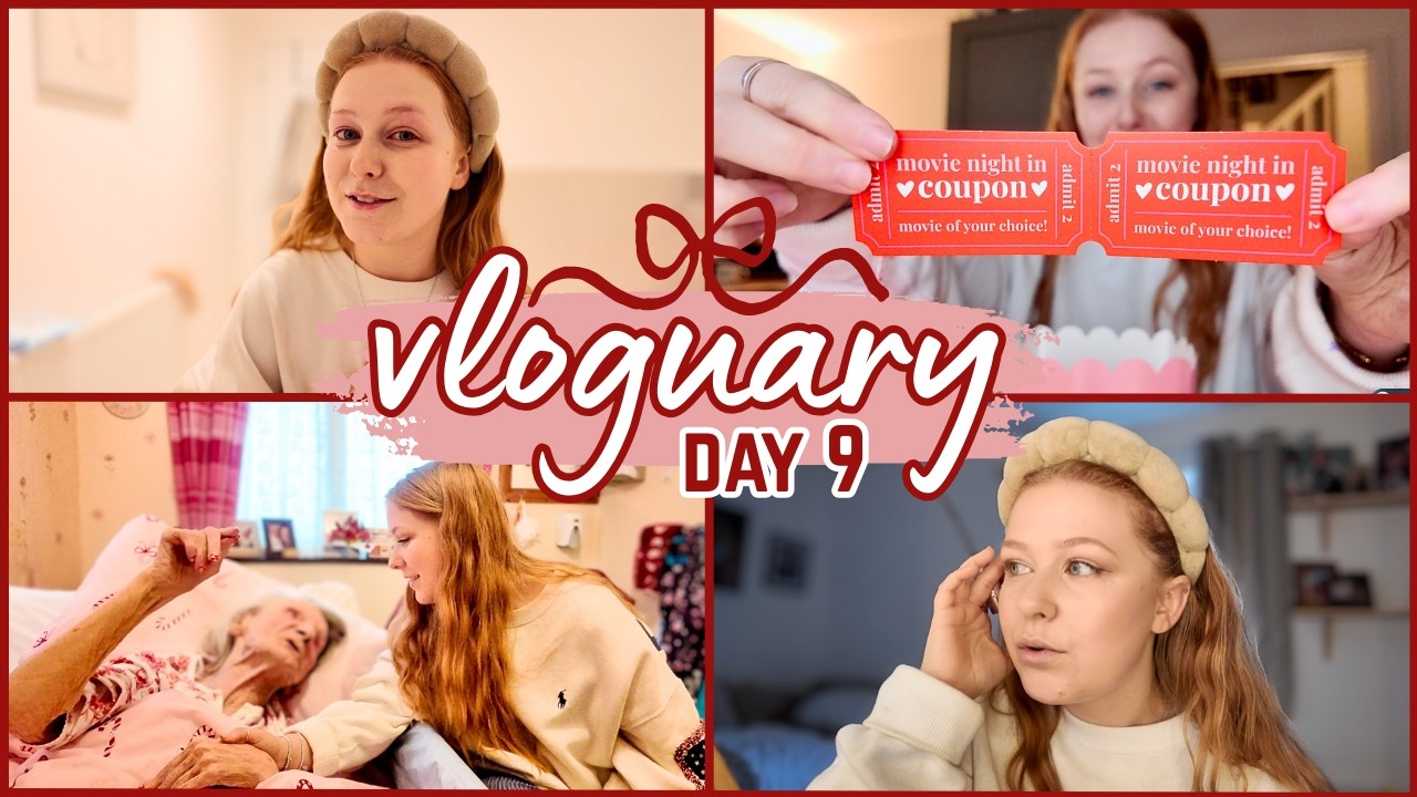 VLOGUARY | DAY 9 &mdash; At-Home Cinema Date Night, Visiting Nan & Deep Life Chats