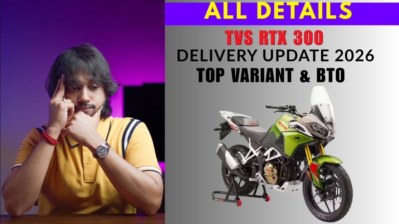 TVS RTX 300 Delivery Update-Bad News for BTO buyers, What's Happening?