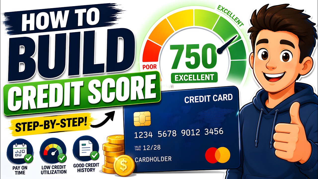 How to Build a 750+ Credit Score Fast in 2026 💳 | Complete Beginner's Guide to Excellent Credit