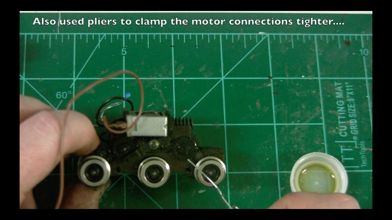 oorail.com | Hornby Class 58 Motor Servicing - OO Gauge Model Railway