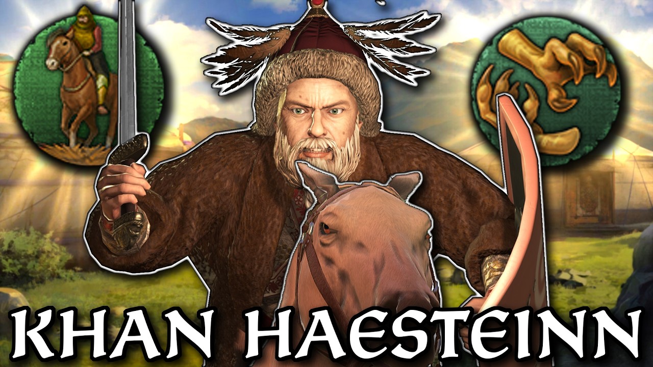 I Became the GREATEST OF KHANS as the BEST VIKING in CK3 Khans of the Steppe