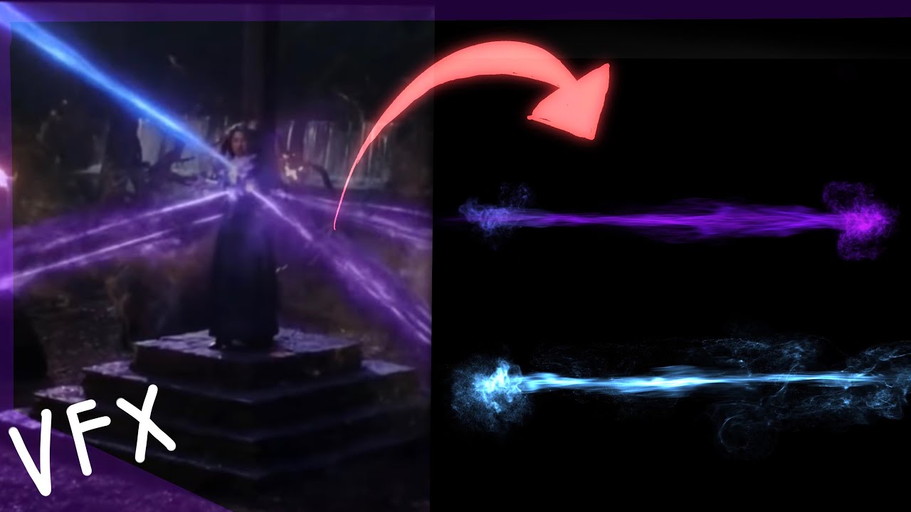 WandaVison Salem witch VFX effect | black screen