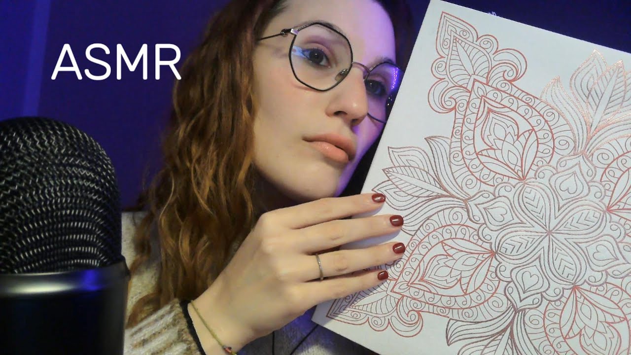 ASMR - TRACING E TAPPING SU UN DIPINTO