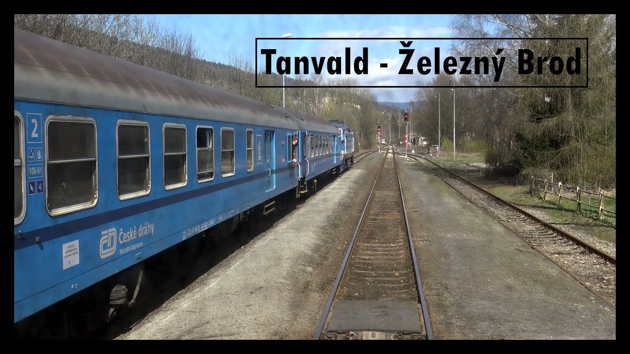 Vlaky Backview Tanvald - Železný Brod