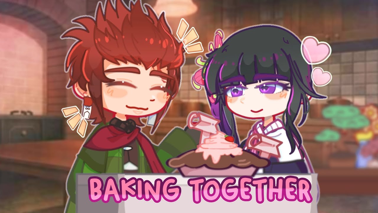 [🍰] ''baking together'' // short // tankana // kny // belated valentines ♡ //