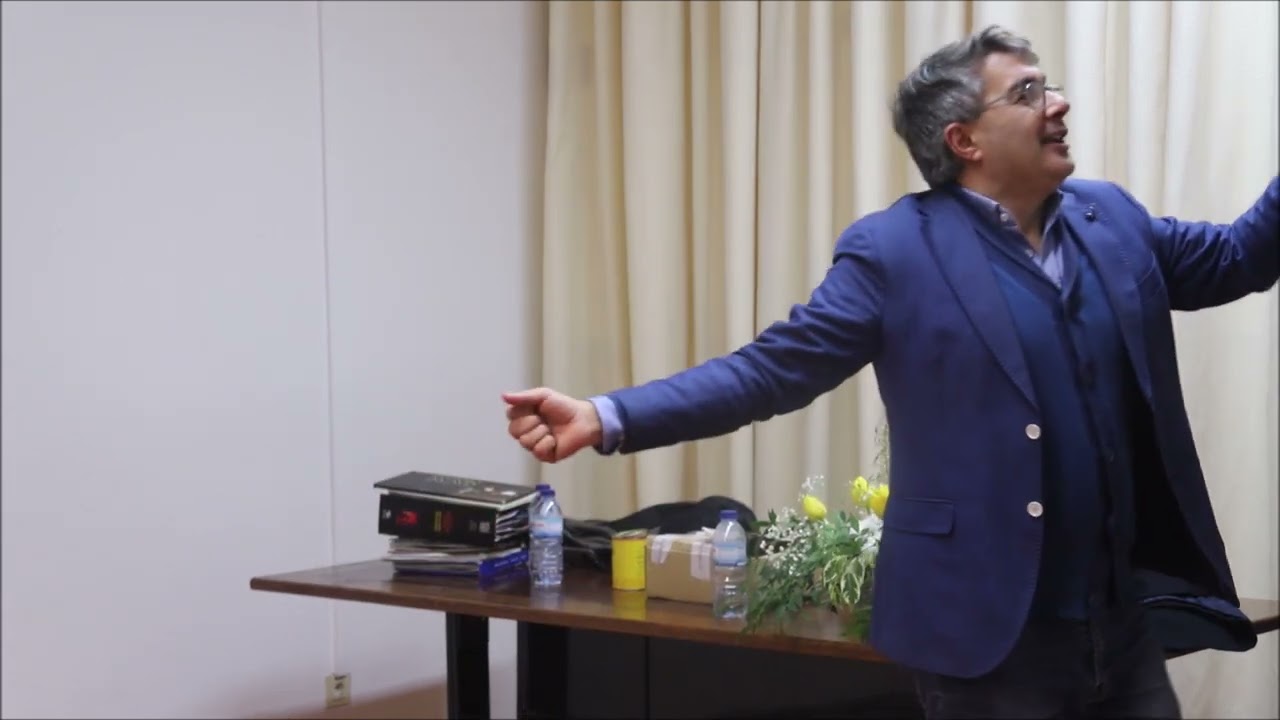 Jorge Serafim na Biblioteca Municipal de Ponte de Lima .