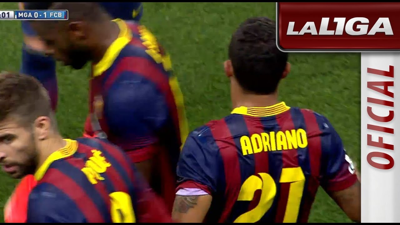 Resumen de Málaga CF (0-1) FC Barcelona - HD - Highlights