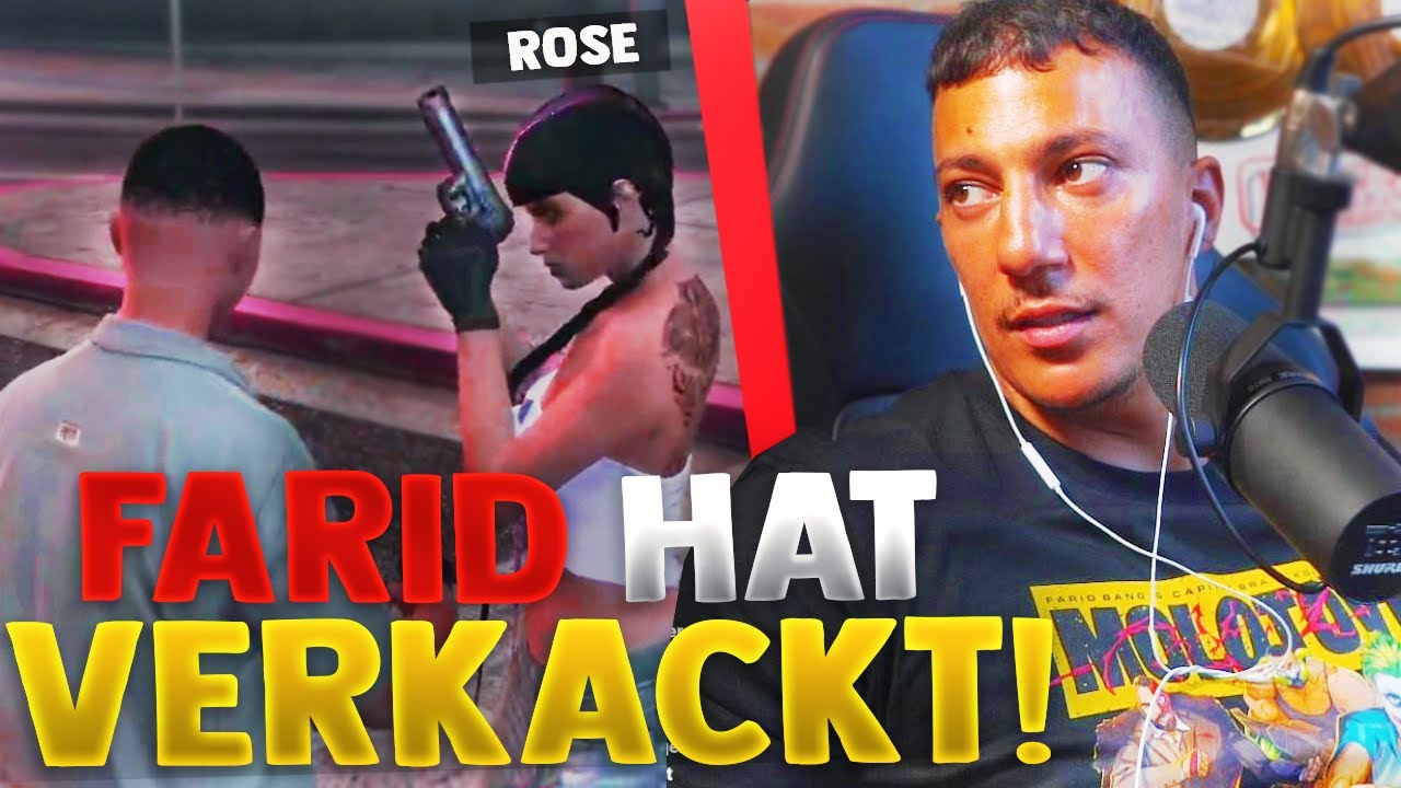 FARID BANG hat VERKACKT!😨| GTA RP Teil 32 | Farid Bang Stream Highlights✨
