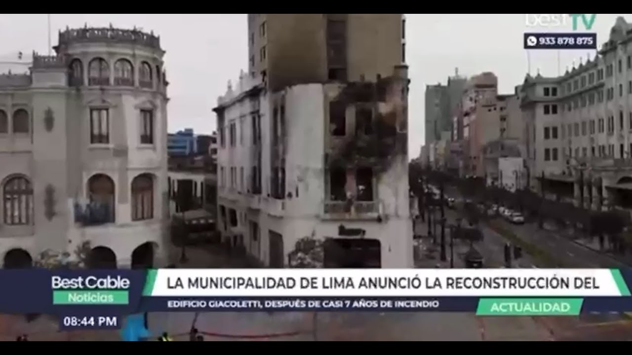 Se inicia la recuperación del histórico Edificio Giacoletti