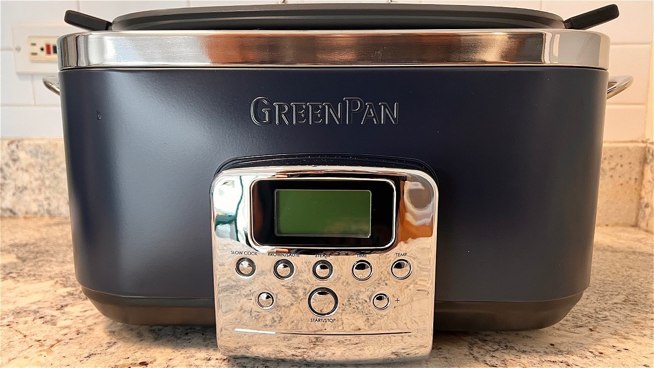 Программируемая электрическая мультиварка GreenPan Elite 8 в 1 объемом 6 литров