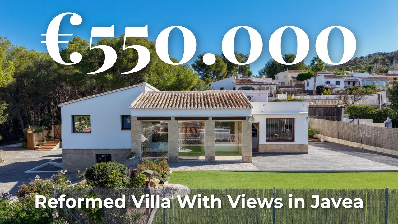 Stunning Villa in Javea, Spain For Under &euro;600k