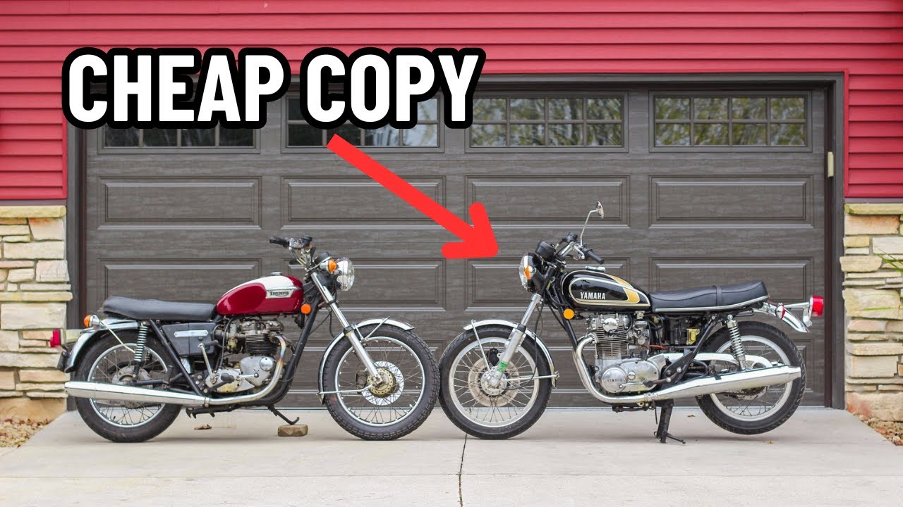 Действительно ли копия лучше? |Yamaha XS650 против Triumph T140 Bonneville
