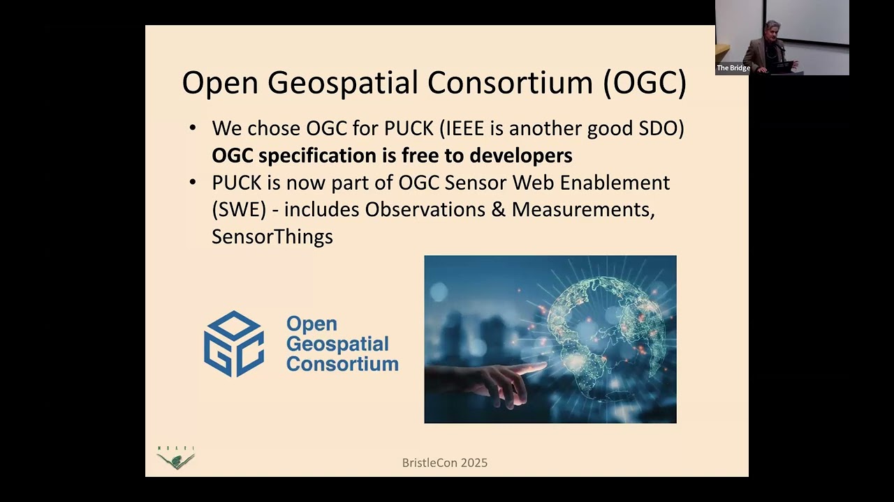 BristleCon 2025 - OGC PUCK Standard: Lessons Learned, Tom O'Reilly from MBARI