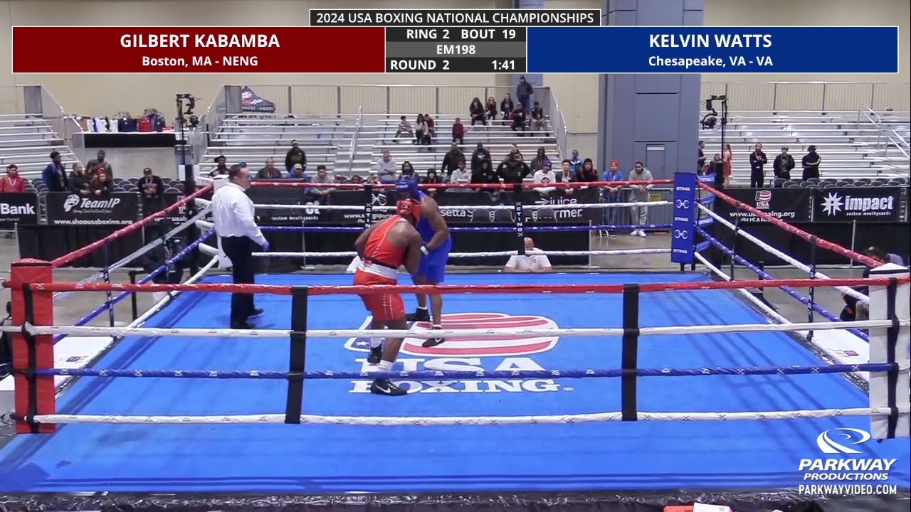 Kelvin Watts vs. Gilbert Kabamba USA National Championships 2024 QF's (90+kg)