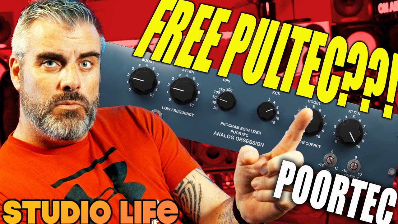 БЕСПЛАТНЫЙ PULTEC С ВЫХОДНЫМ КАСКАДОМ FAIRCHILD? АНАЛОГОВАЯ ОДЕРЖИМОСТЬ POORTEC!