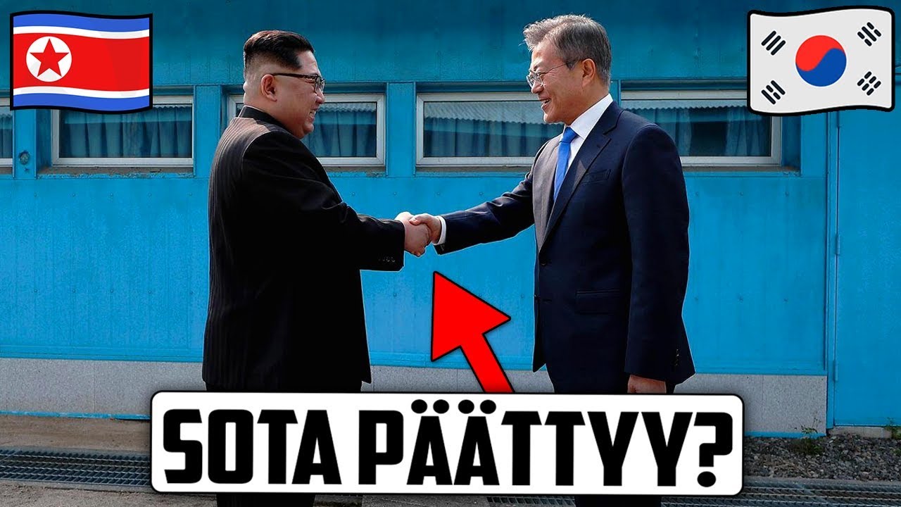 Ovatko Etelä- ja Pohjois-Korea Solmimassa Rauhan?