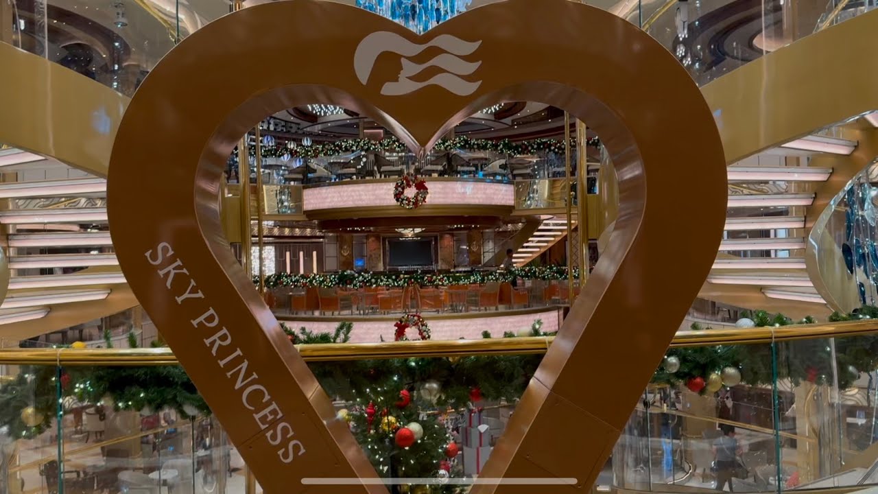 All Inclusive!  Kind of… Sky Princess cruise ship Walk Through.