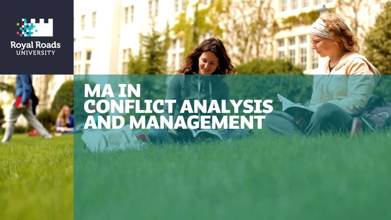 Change starts with you - MA in Conflict Analysis and Management