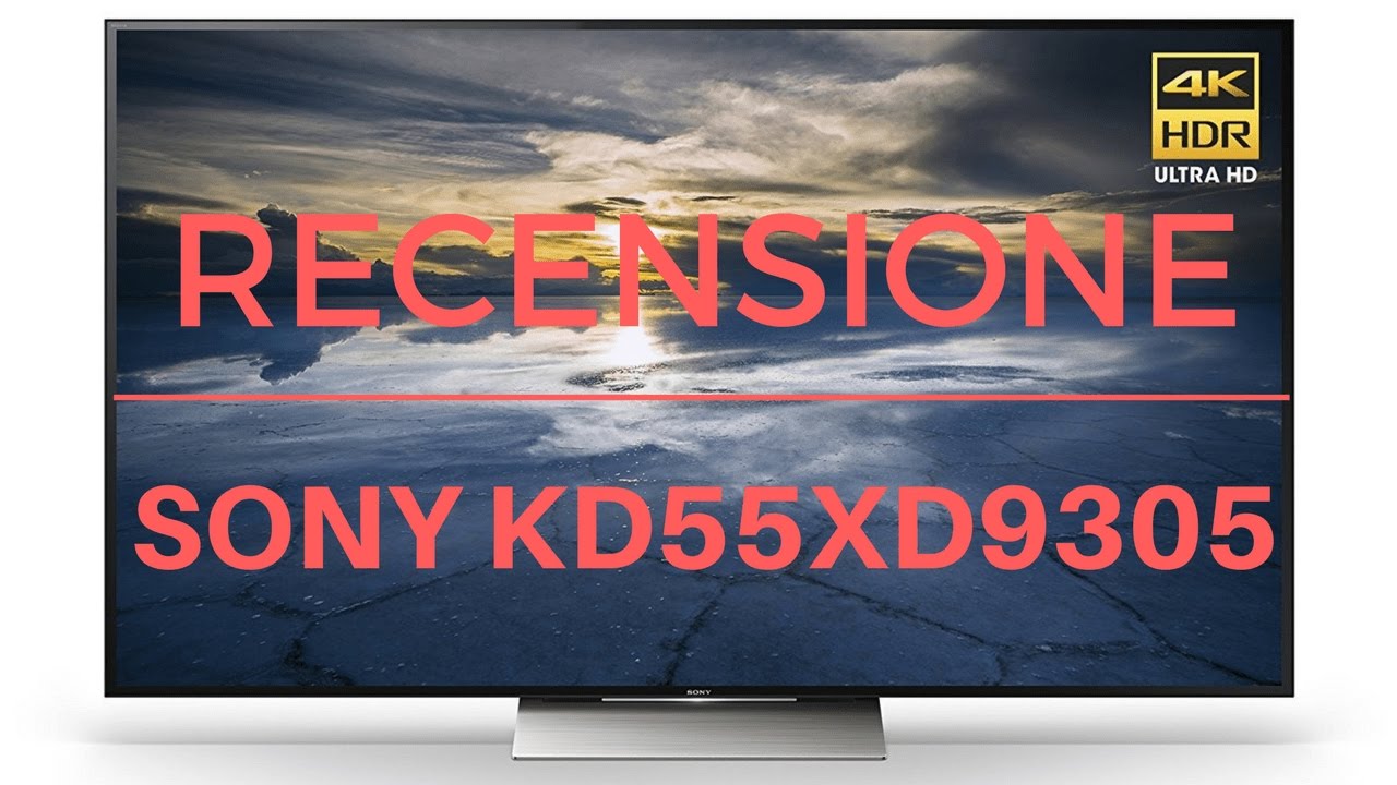 Recensione Sony TV KD55XD9305