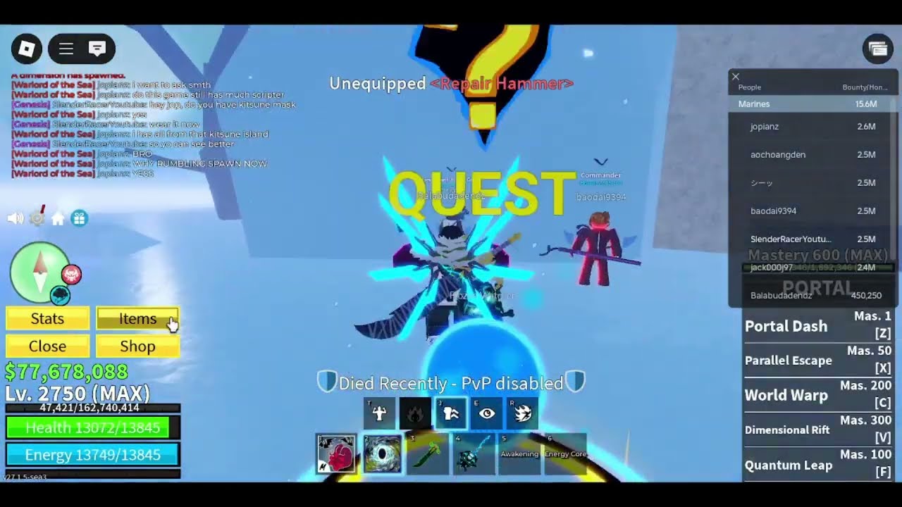We killed Leviathan, but failed to get it's Heart