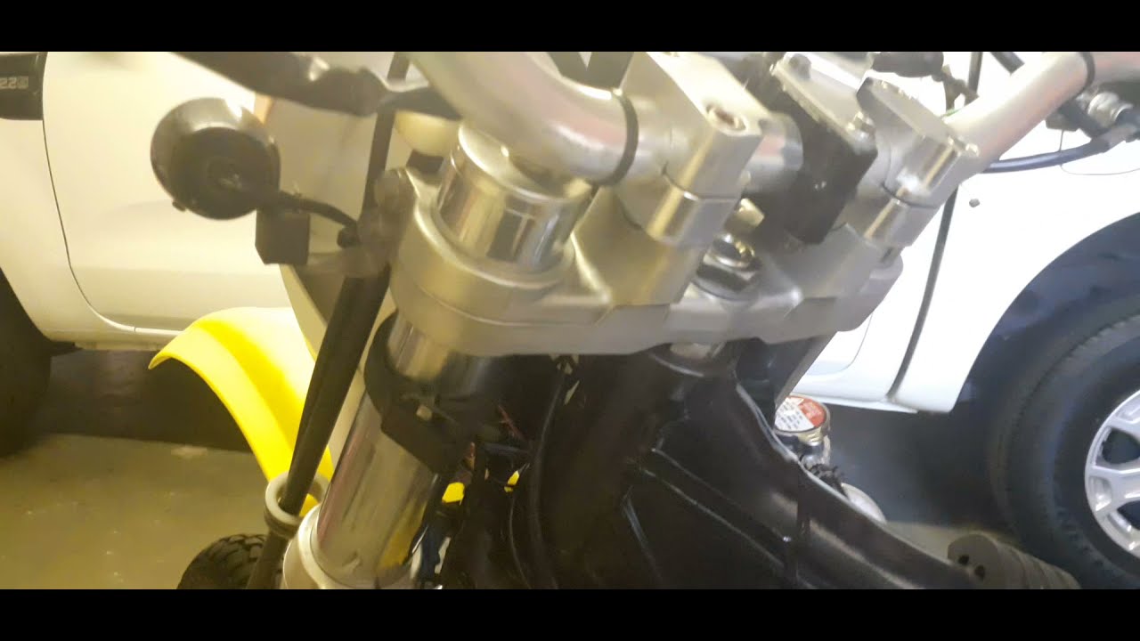 Air/fuel screw on the drz
