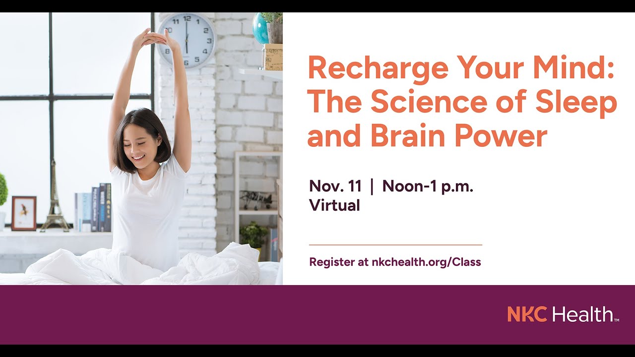 Recharge Your Mind: The Science of Sleep and Brain Power