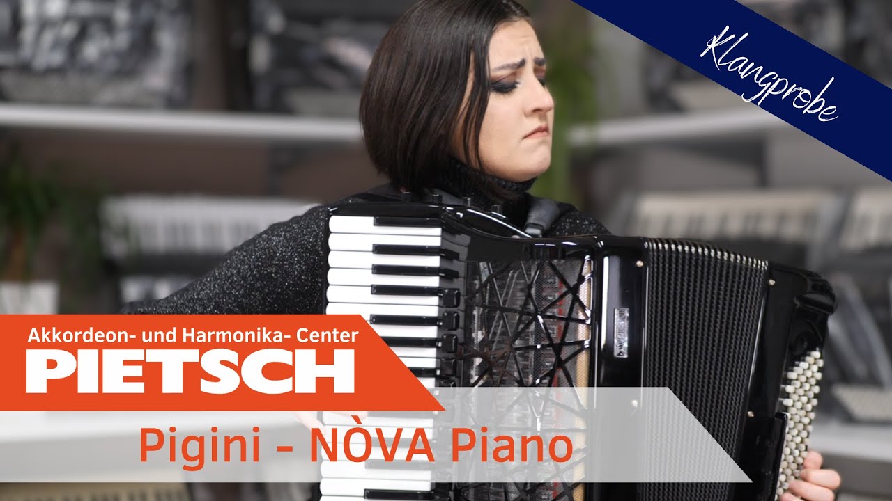 Akkordeon - Pigini N&Ograve;VA Piano - Convertor - Klangprobe