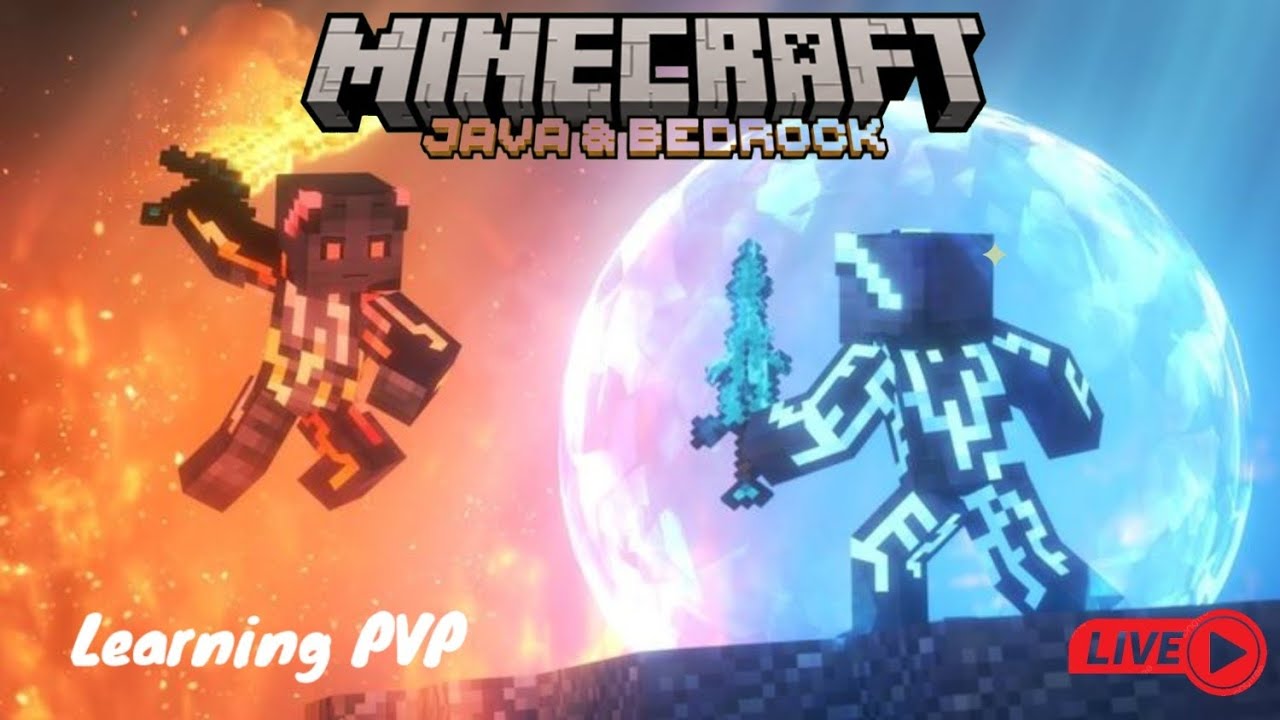 Practicing PvP Skills in Minecraft Live Stream
