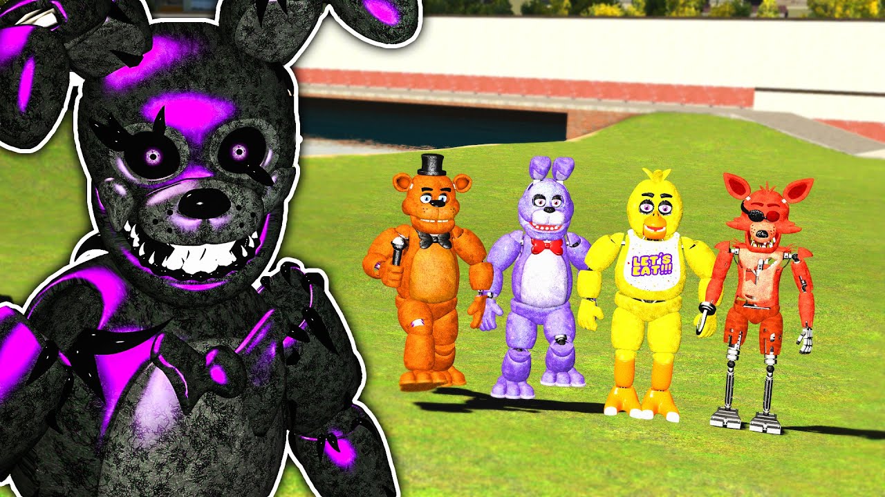 NEW SPECIAL STRIKE REBELLION QXR NEXTBOT! - Gmod FNAF Spotlight
