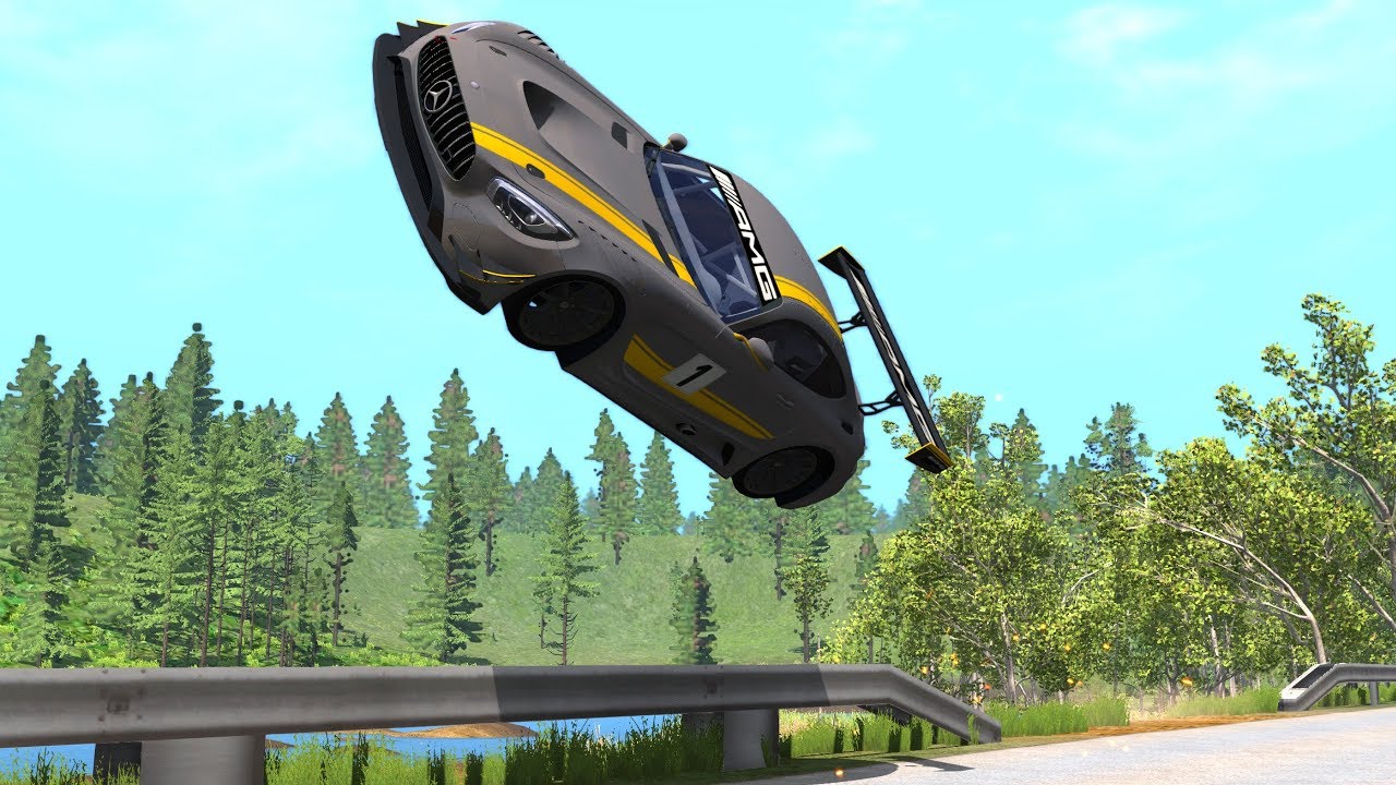 Out Of Control Car Crashes #3 - BeamNG Drive