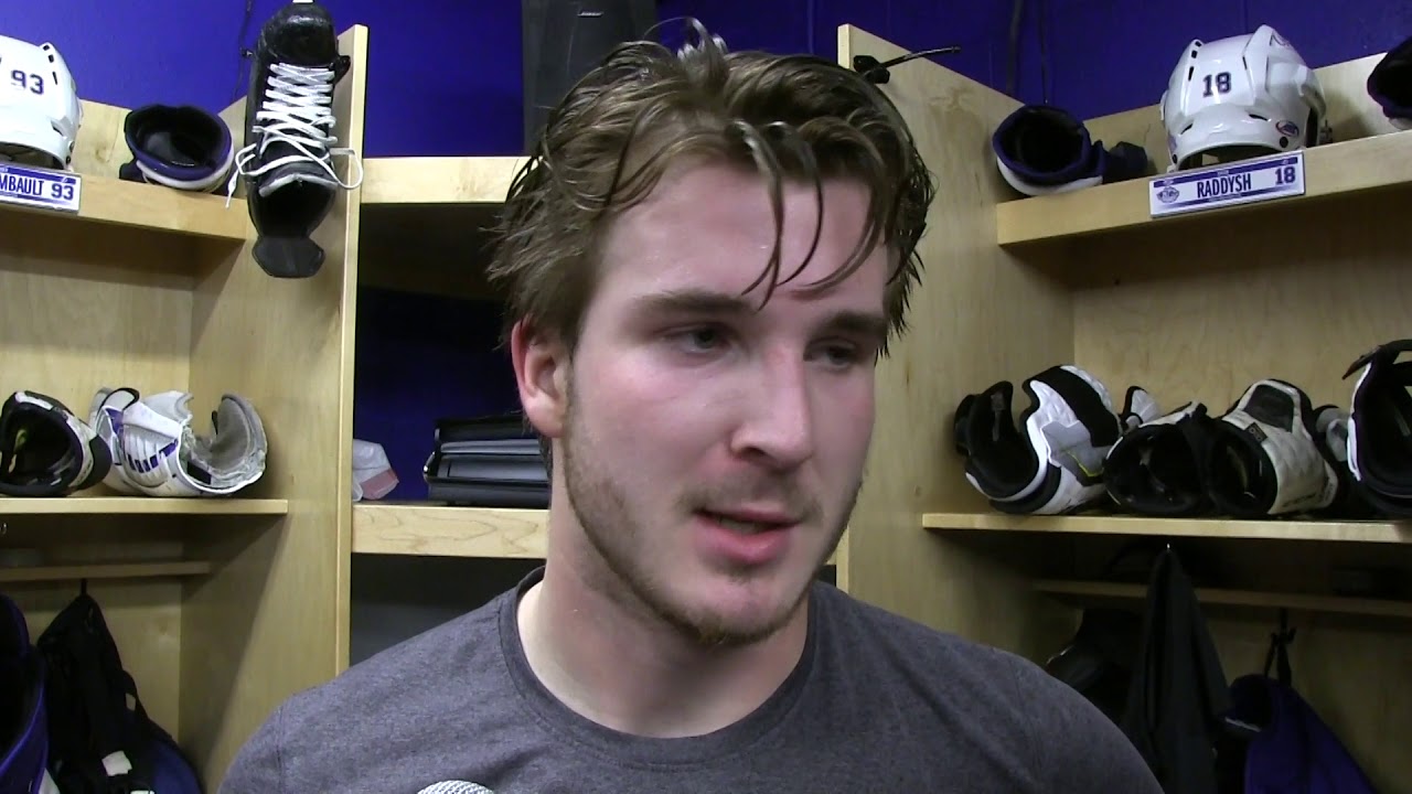 Nov. 11, 2018 | Taylor Raddysh | Postgame