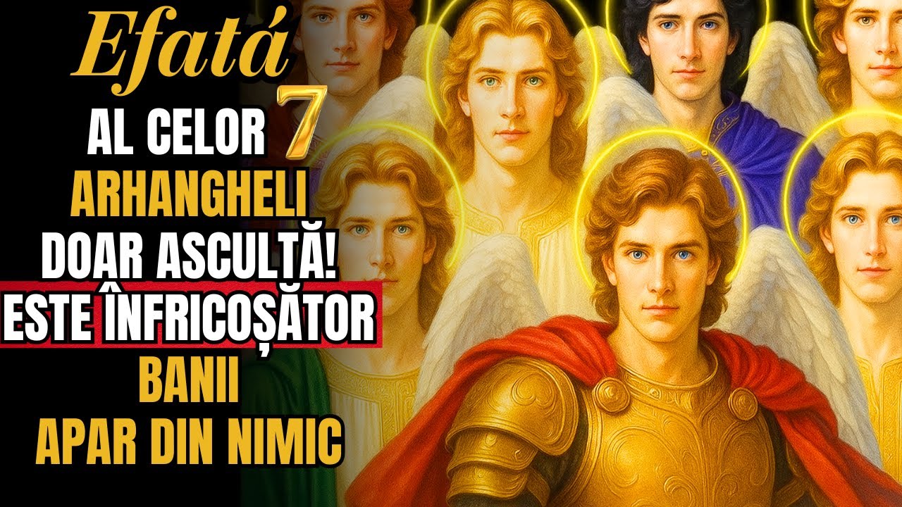 EFAT&Aacute; Financiar al celor 7 ARHANGHELI ✨Puțini Știu Asta! Banii Apar din Nimic