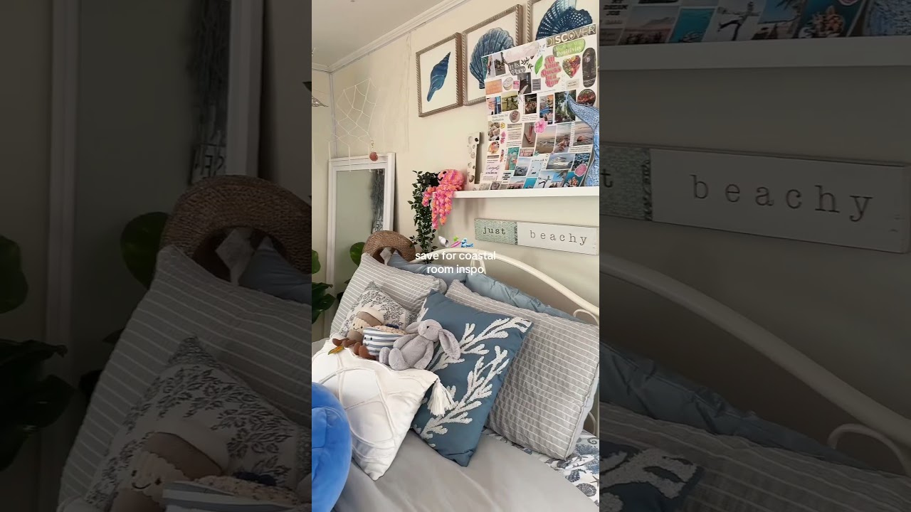 Some coastal room decor for your feed :) #coastaldecor #coastal #beachvibes