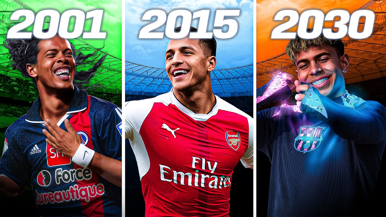 Como as camisas de futebol evoluíram