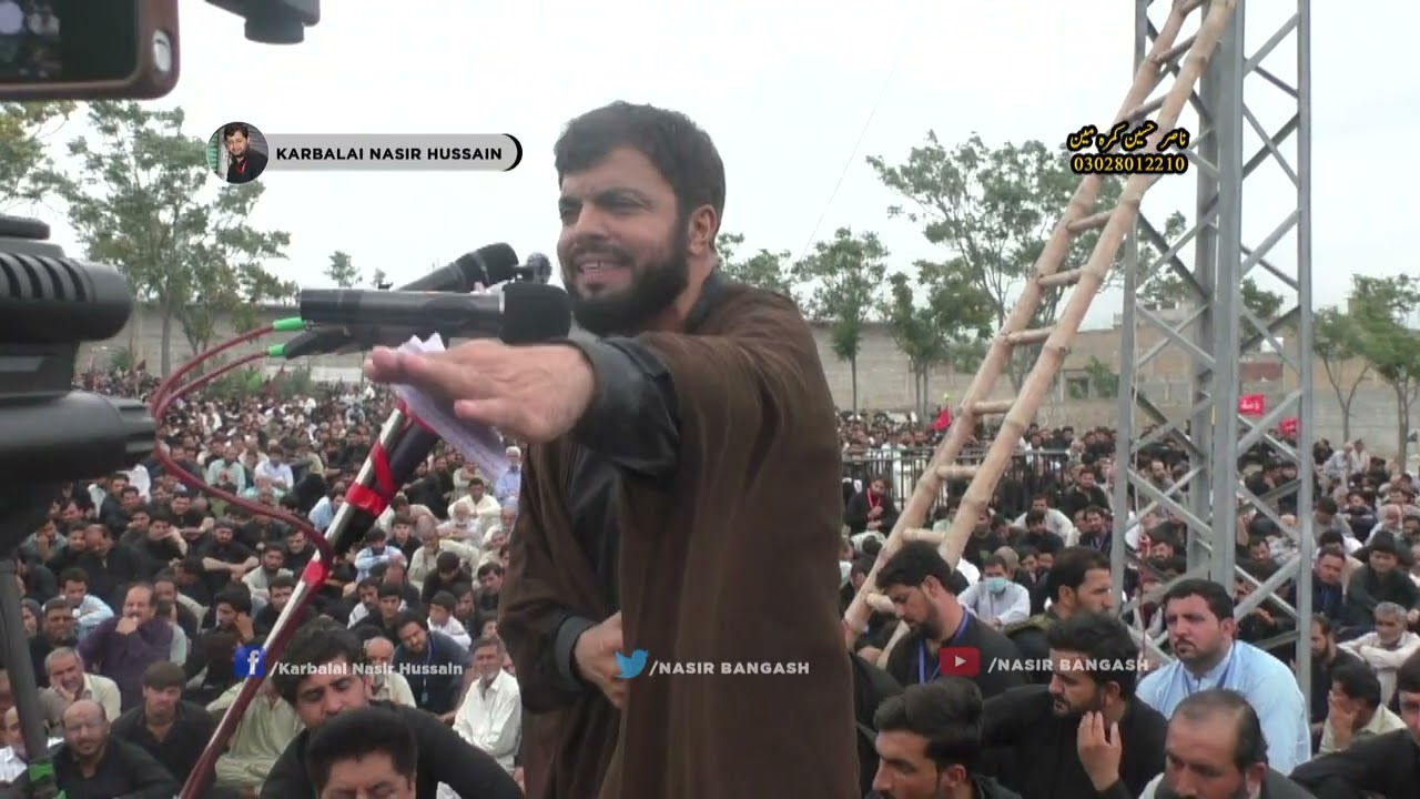 حجت‌الاسلام والمسلمین مولانا شاکر حسین میثم کا یوم عاشورا کے موقع پر ہزارہ قبرستان میں خطاب