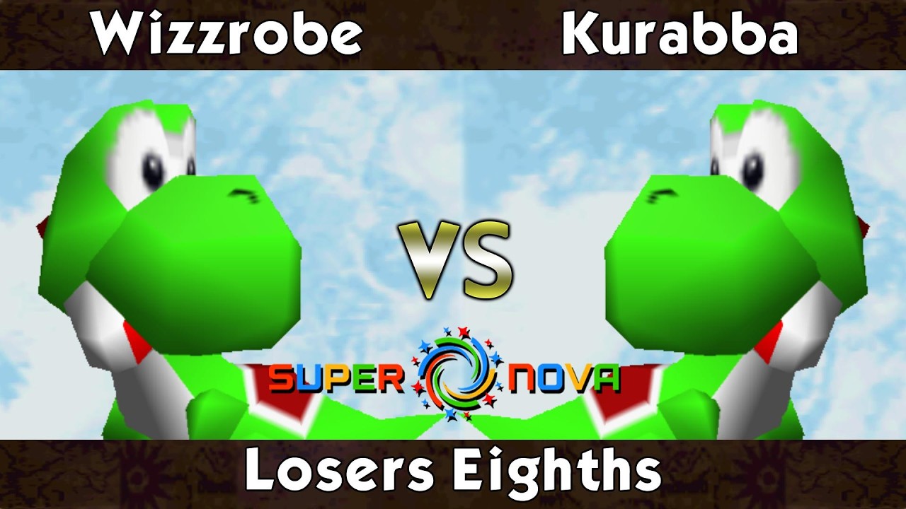 Supernova 2024 - Wizzrobe (Yoshi) Vs. Kurabba (Yoshi) Smash Bros - SSB64