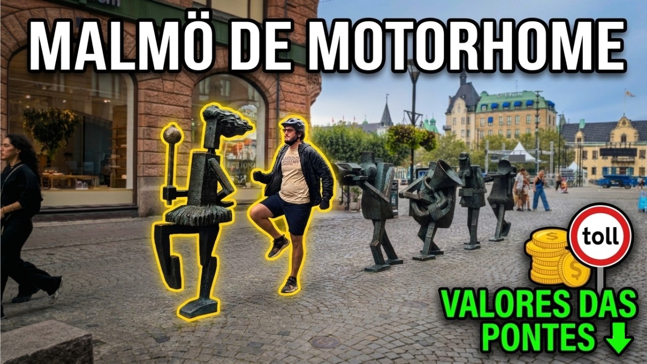 Da DINAMARCA à SUÉCIA de Motorhome: Quanto custa atravessar a Ponte de Øresund?